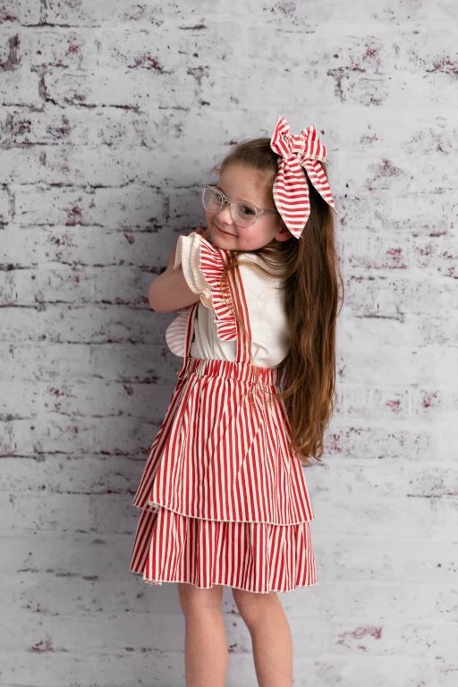 Bencer And Hazelnut Claus Suspender Skirt - Image 4