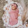 Snuggle Hunny Kids Jewel Snuggle Swaddle & Topknot Set