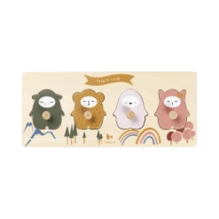 Fabelab Puzzle Grip - Fabbies Land - Wood 31.5cm