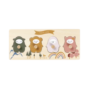 Fabelab Puzzle Grip - Fabbies Land - Wood 31.5cm
