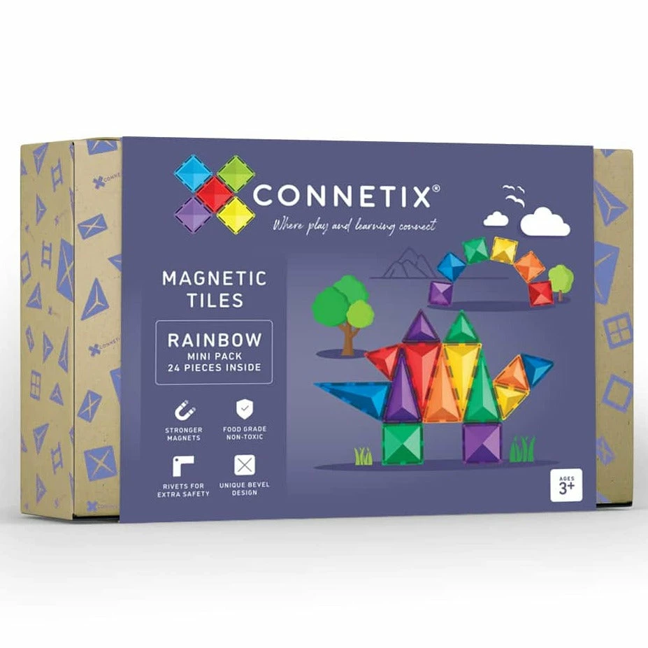 Connetix Rainbow Mini Pack 24 Pc