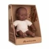 Miniland Dolls Miniland Doll - Soft Bodied With Articulated Head, African, 32 Cm