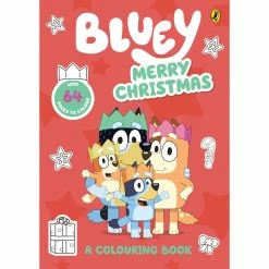 Brumby Sunstate Bluey: Merry Christmas: A Colouring Book