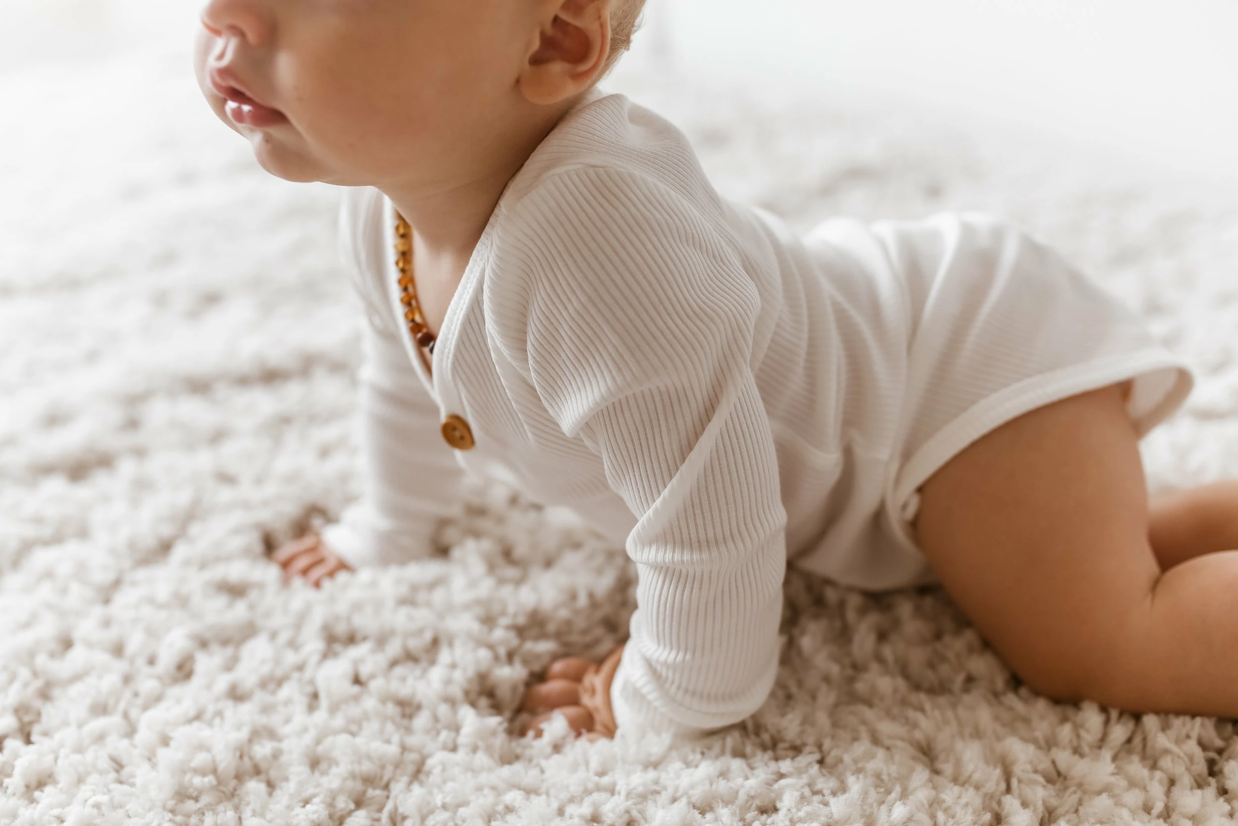 Two Darlings Milk Long Sleeve Original Bodysuit - Image 3