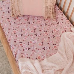 Snuggle Hunny Kids Blossom Fitted Cot Sheet