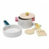 Micki Senses Wooden Pots And Pans Set