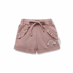 Aster & Oak Rainbow Ruffle Shorts