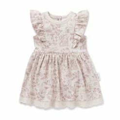 Aster & Oak Fairy Garden Ruffle Dress