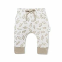 Aster & Oak Leaf Drop Harem Pants