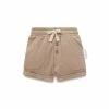 Aster & Oak Nougat Rib Pocket Shorts