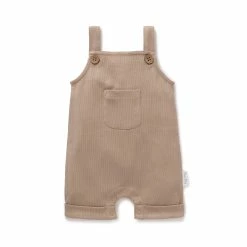 Aster & Oak Nougat Rib Pocket Overalls