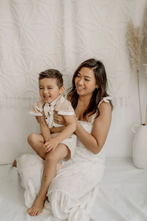 Bencer And Hazelnut Noel Ladies Chiffon Dress - Image 5