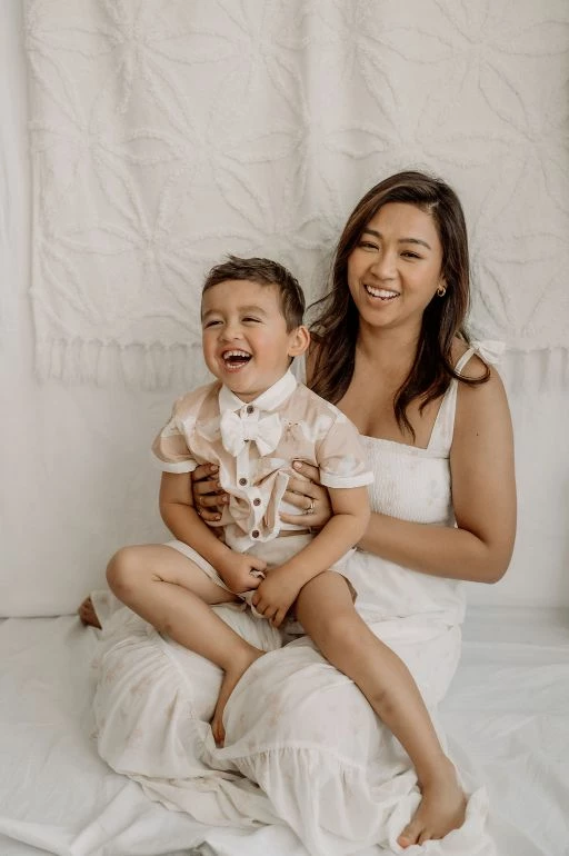 Bencer And Hazelnut Noel Ladies Chiffon Dress - Image 4