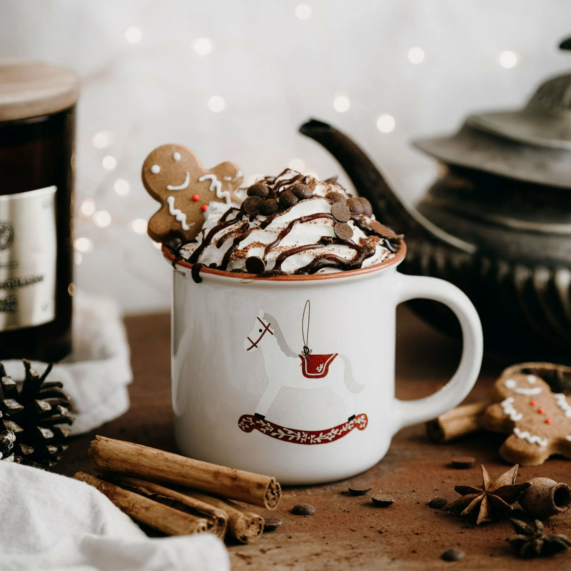 Bencer And Hazelnut Rocking Horse Mug