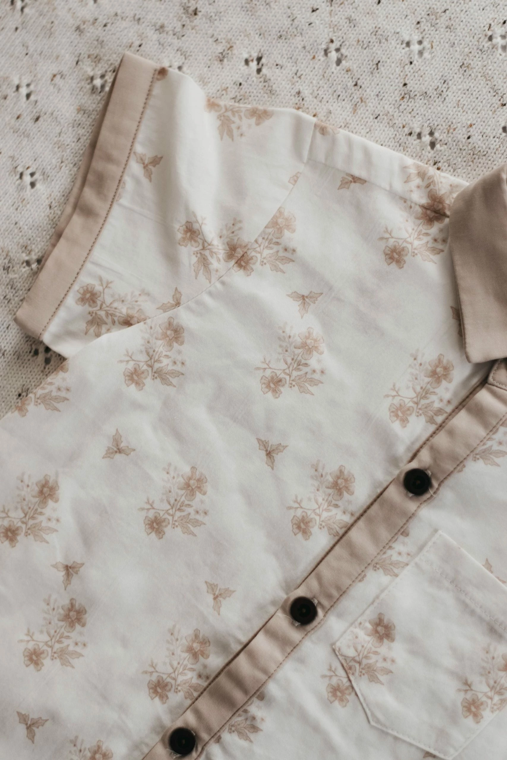 Bencer And Hazelnut Noel Boys Button Up Shirt - Image 2