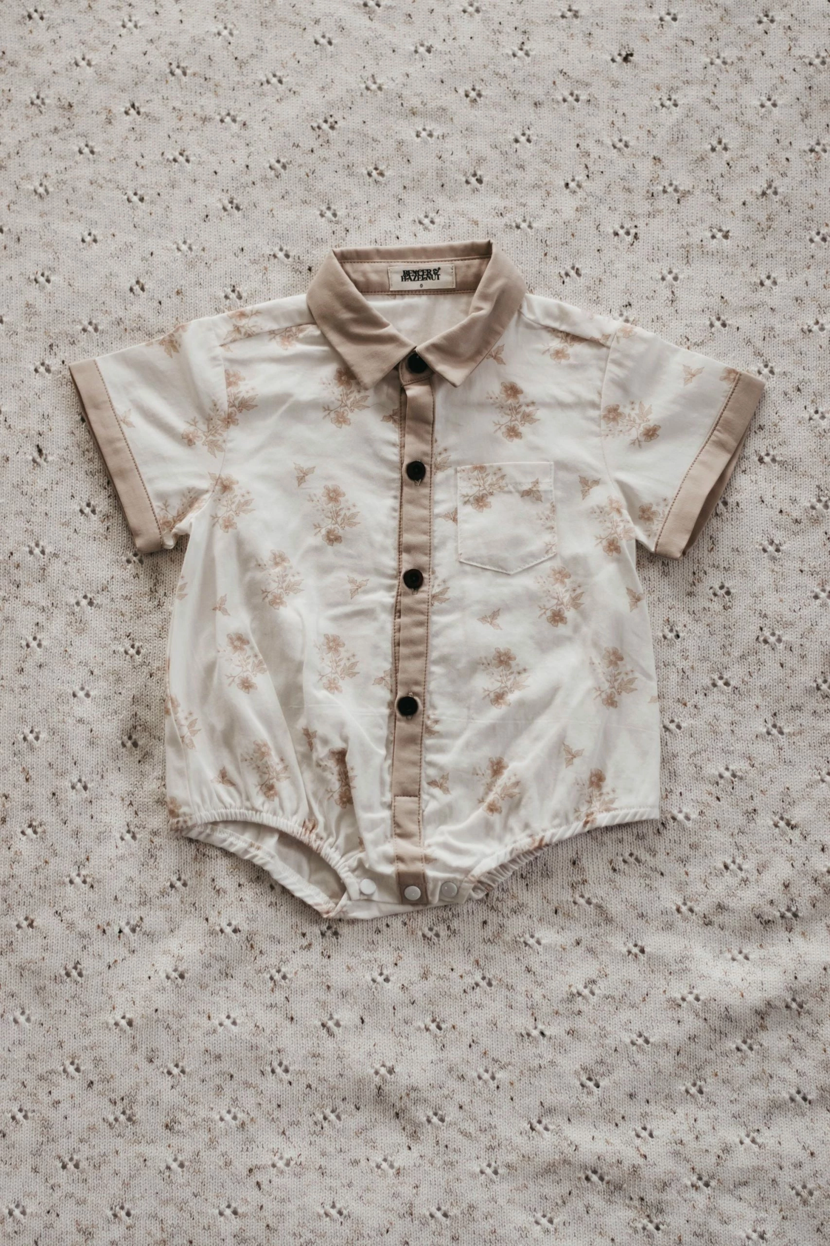 Bencer And Hazelnut Noel Boys Button Up Shirt - Image 6