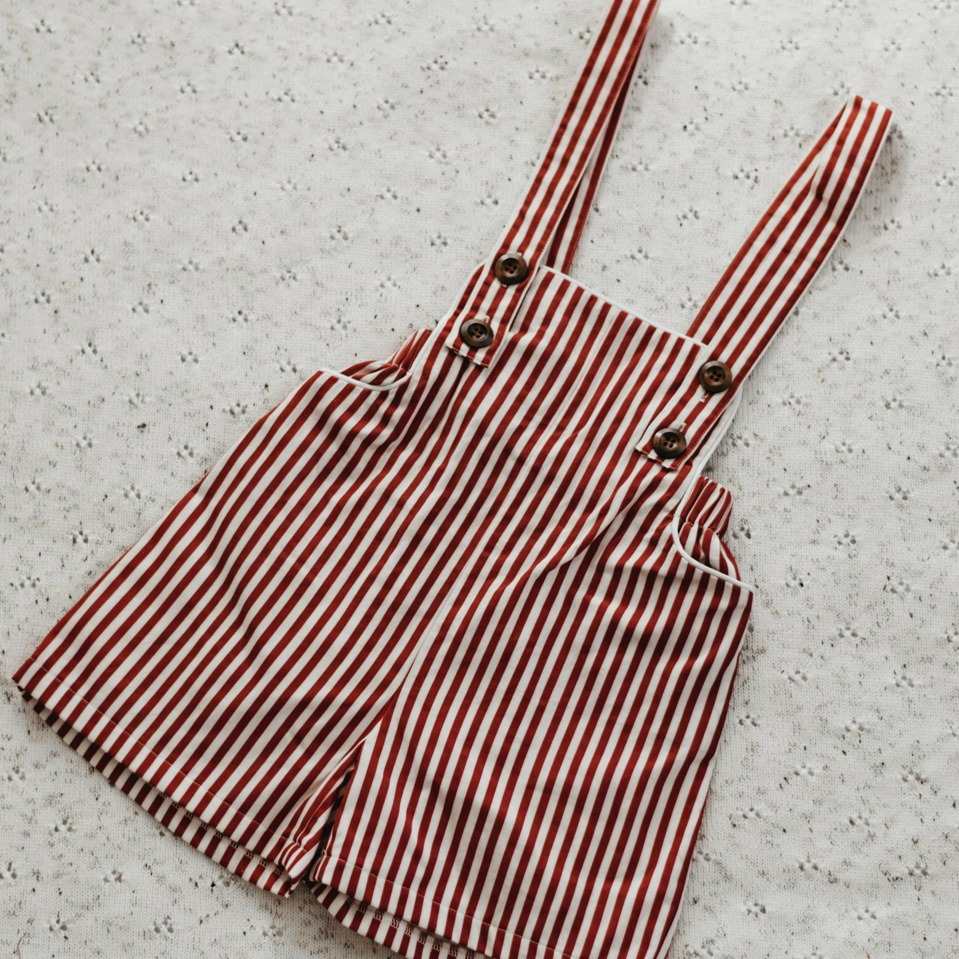 Bencer And Hazelnut Claus Suspender Overalls - Image 2