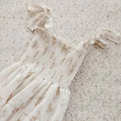 Bencer And Hazelnut Noel Ladies Chiffon Dress