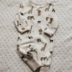 Bencer And Hazelnut Paul (Safari) Zip Suit