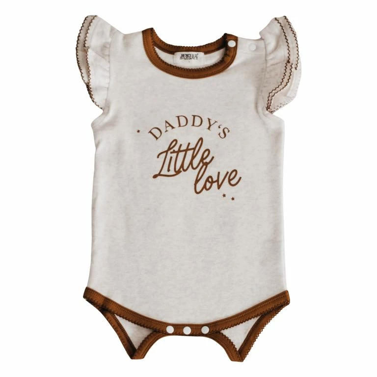 Bencer And Hazelnut Daddy's Little Love Bodysuit - Image 3