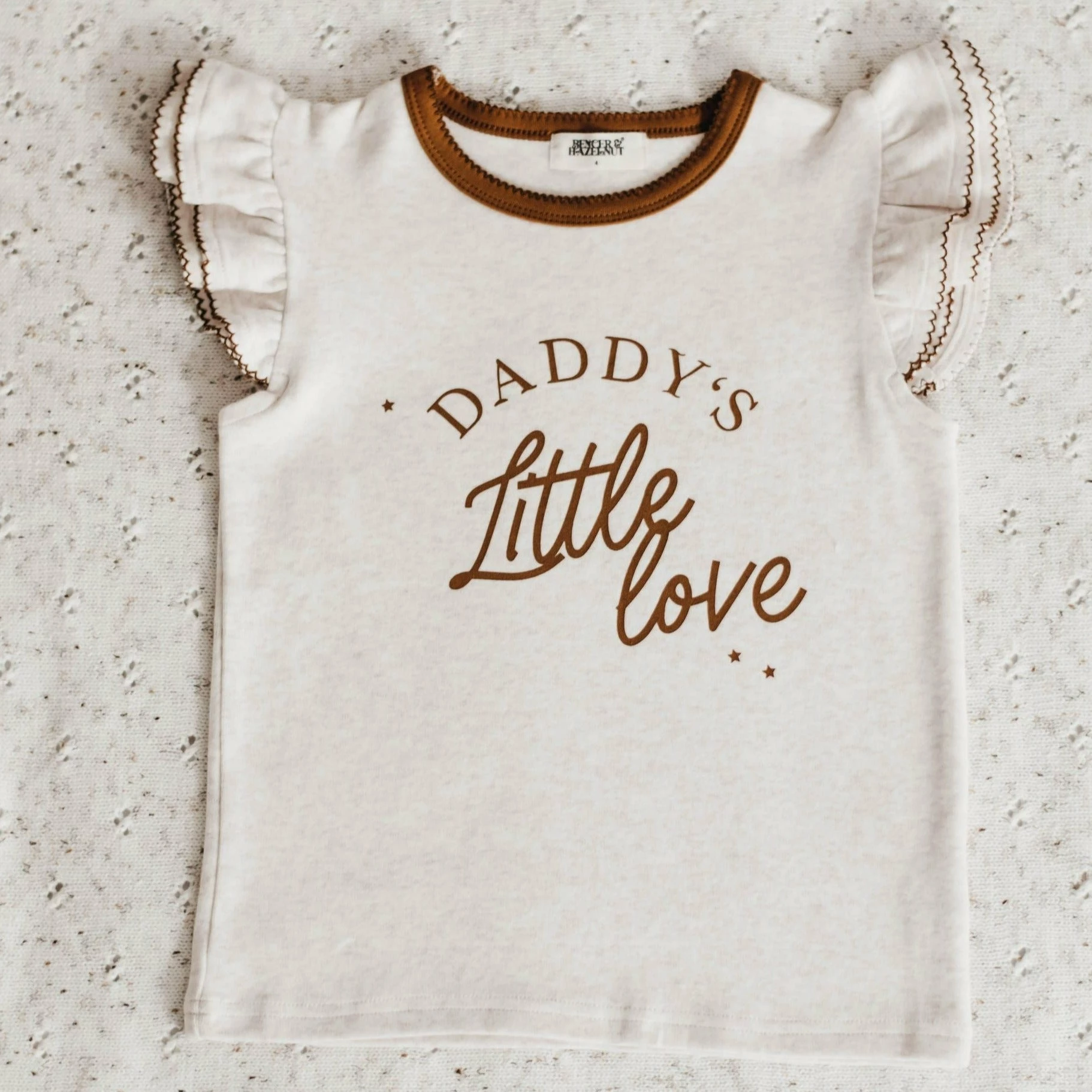 Bencer And Hazelnut Daddy's Little Love Tee