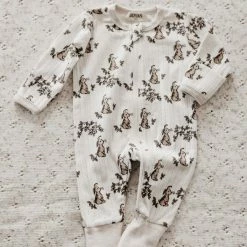 Bencer And Hazelnut PRE-ORDER Bunny Pointelle Zippy