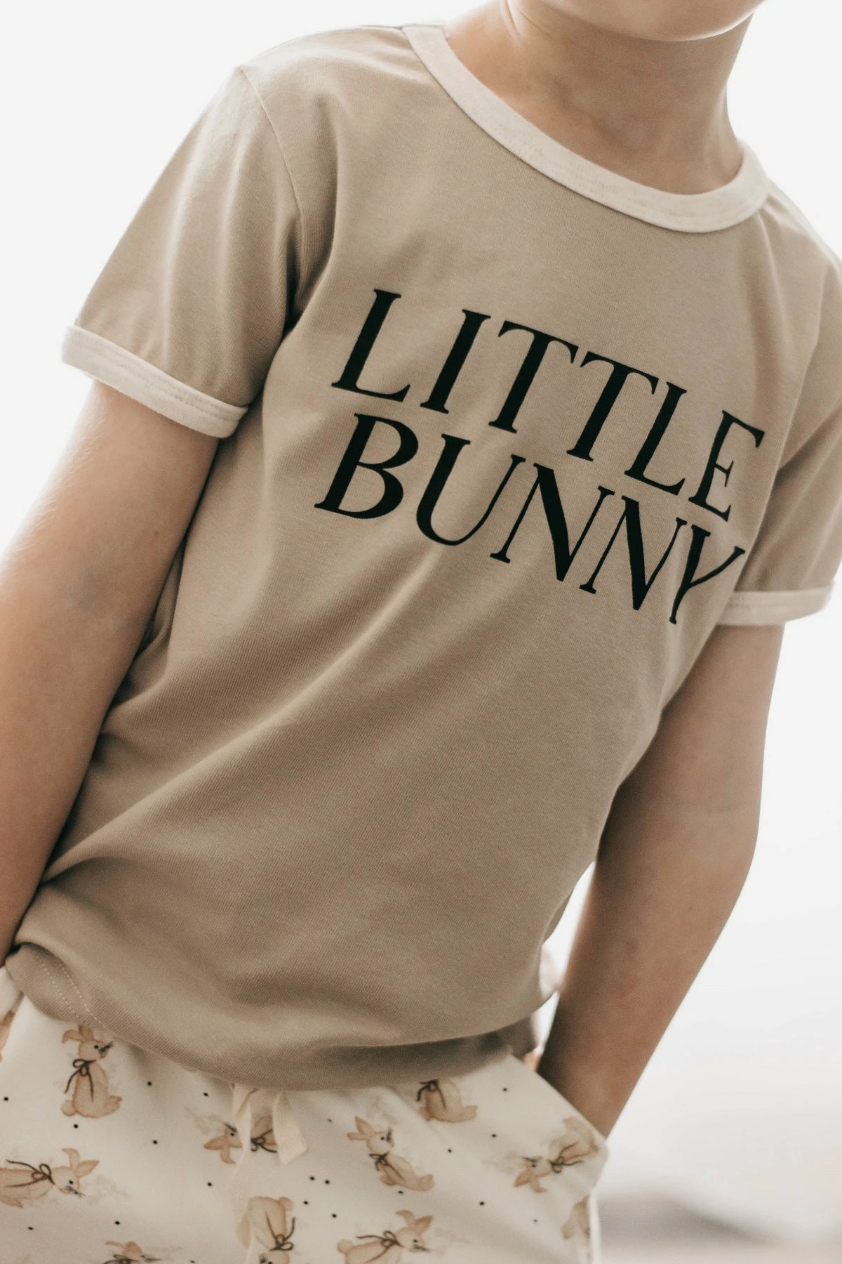 Bencer And Hazlenut Little Bunny T-Shirt - Hazelnut Basic - Image 5