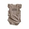 Bencer And Hazlenut Little Bunny Bodysuit - Mushroom Frill