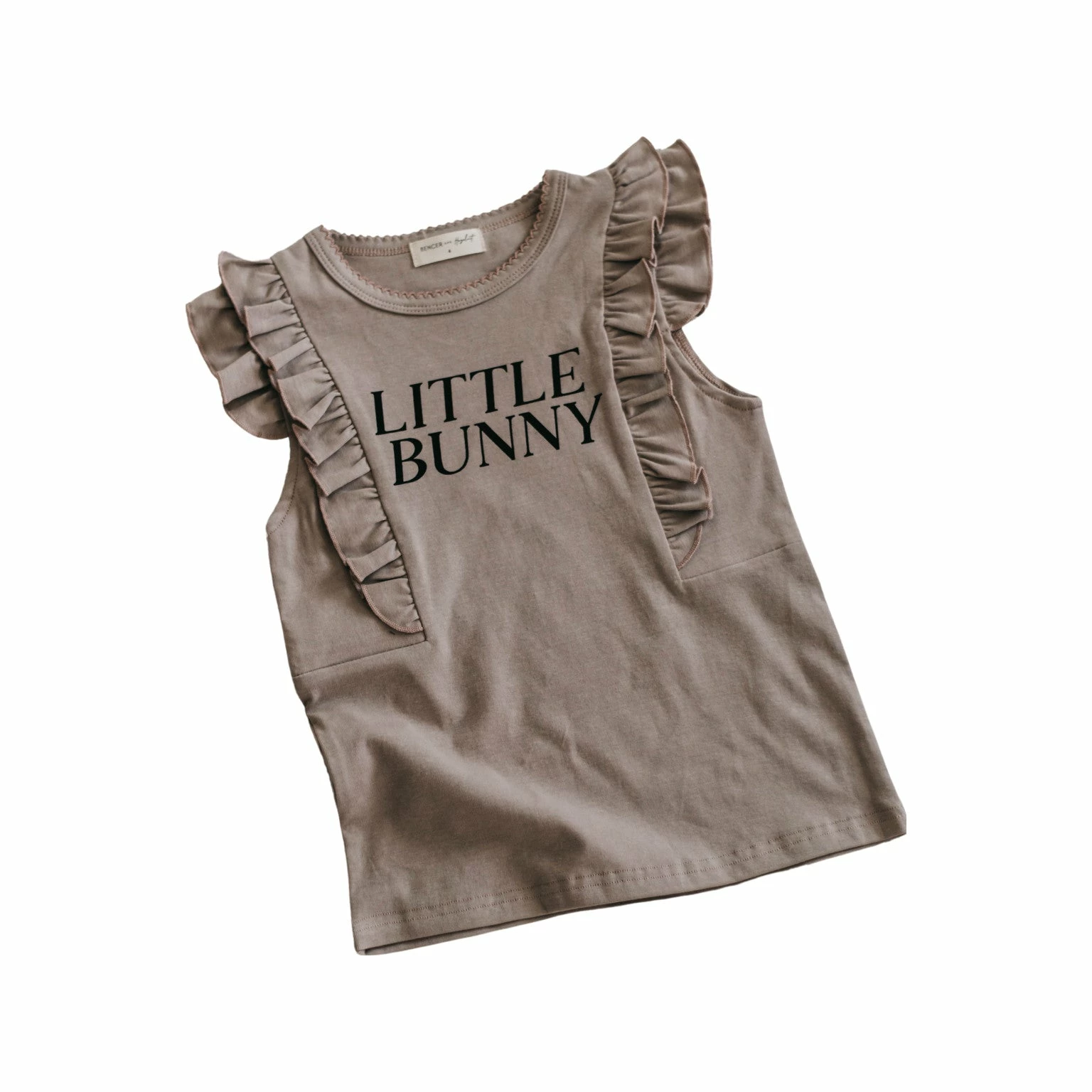 Bencer And Hazelnut Little Bunny T-Shirt - Mushroom Frill