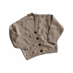 Bencer And Hazlenut Knit Cardigan Hazelnut