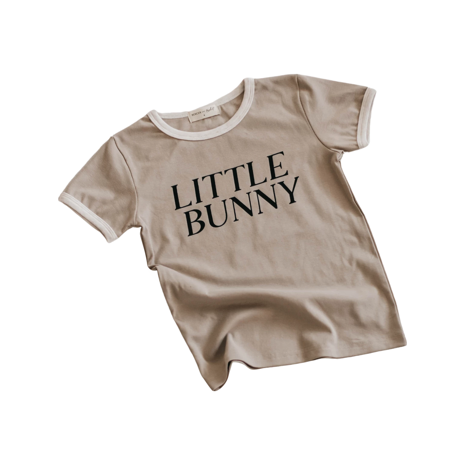Bencer And Hazlenut Little Bunny T-Shirt - Hazelnut Basic