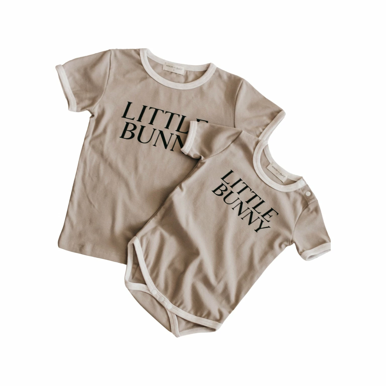 Bencer And Hazlenut Little Bunny T-Shirt - Hazelnut Basic - Image 3