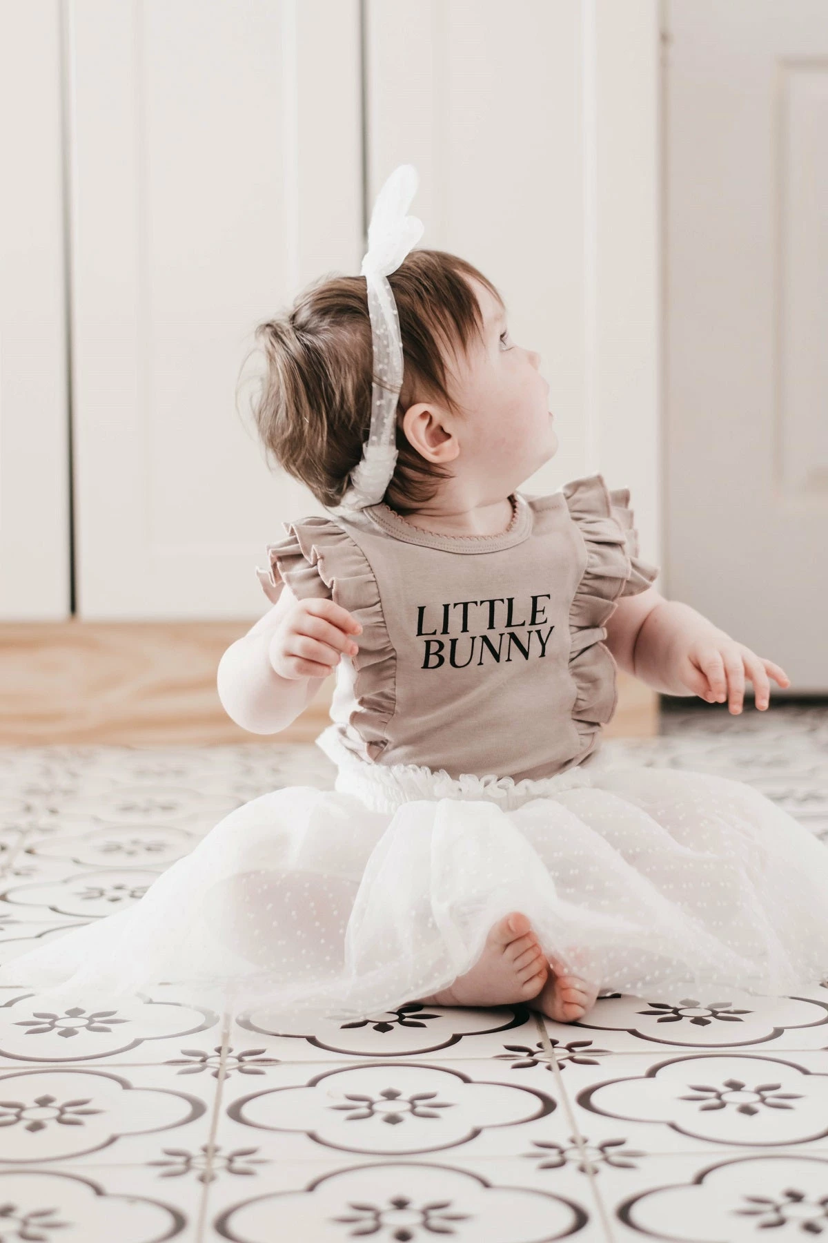 Bencer And Hazlenut Little Bunny Bodysuit - Mushroom Frill - Image 5