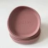 Bare The Label Dusty Rose Irregular Suction Plate