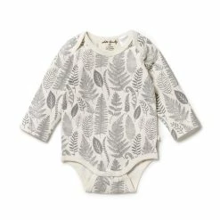 Wilson & Frenchy Organic Envelope Bodysuit - Hello Fern