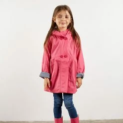 French Soda Girls Raincoat - Pink