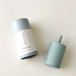 Bare The Label Powder Blue Silicone Sippy Cup