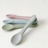 Bare The Label Grey Silicone Spoon
