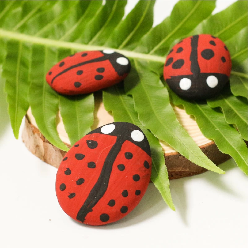 Poppy & Daisy Ladybird Rocks Mini Eco Bags - Image 3