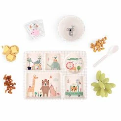 Love Mae Divided Plate Set - Animal Village