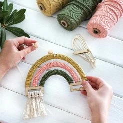 Poppy & Daisy Macrame Rainbow Kit