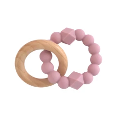 Jellystone Designs Moon Teether - Mauve