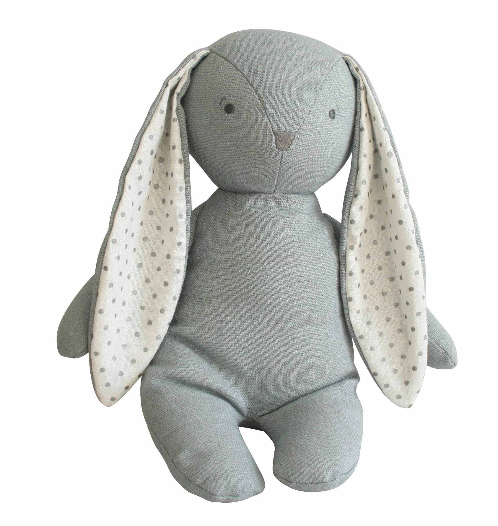 Alimrose Bobby Floppy Bunny 25cm - Grey Linen