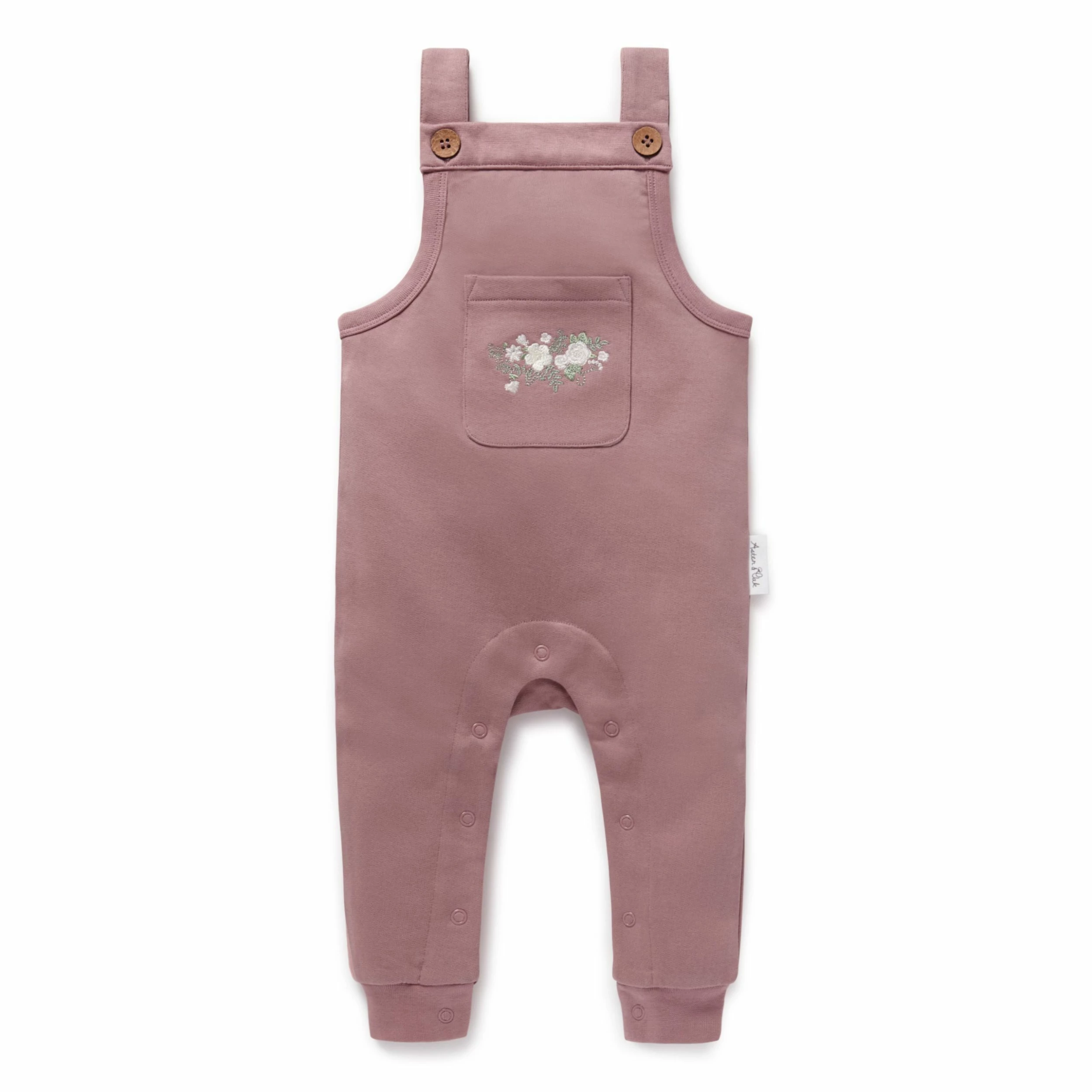 Aster & Oak Berry Rose Overalls - Image 4