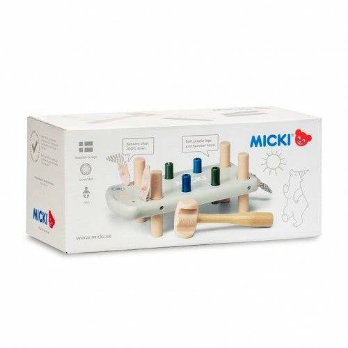 Micki Senses Wooden Pounding Bench - Image 4