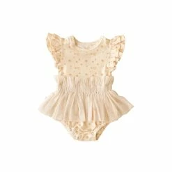 India & Grace Organic Tutu Romper - Christmas Star
