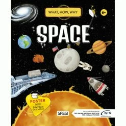 Sassi What, How, Why - Space Book And Poster