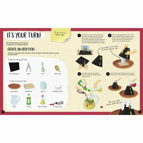 Sassi The Ultimate Atlas And Puzzle Set - Volcanoes, 500 Pcs - Image 2