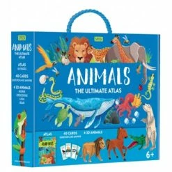 Sassi The Ultimate Atlas And Puzzle Set - Animals 3D Construction