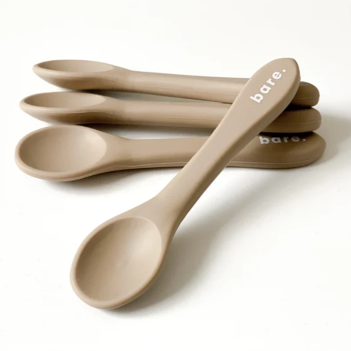 Bare The Label Latte Silicone Spoon